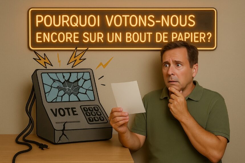 Pourquoi votons-nous encore sur un bout de papier ? – MinuteTech